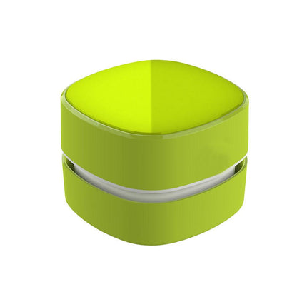 Green Rechargeable Cordless Mini Desktop Vacuum - Portable Handheld Cleaner for Desk, Keyboard, Crumb & Dust.