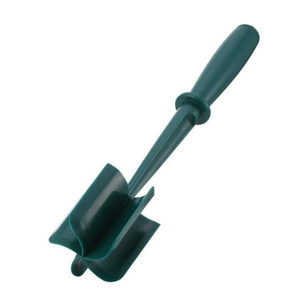 3-pieces Green Premium Heat Resistant Meat Chopper - Ground Meat Masher Utensil for Hamburger & Non-Stick Pans.