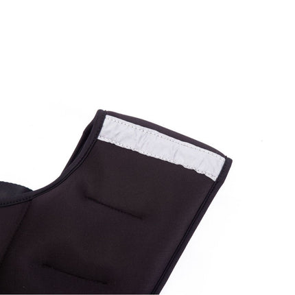 Black Premium Adjustable Weighted Vest for Strength Training, Running, and Cardio Fitness(10KG).