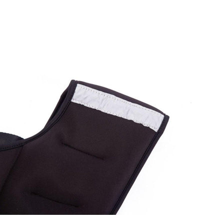 Black Premium Adjustable Weighted Vest for Strength Training, Running, and Cardio Fitness(8KG).