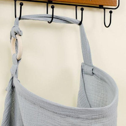 Single bear Soft Muslin Cotton Nursing Cover - Breathable Breastfeeding Apron for Privacy.