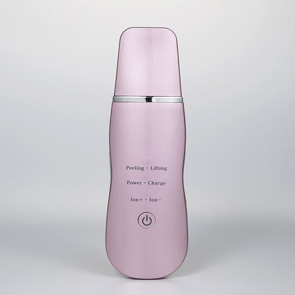 Ultrasonic Skin Scrubber - Deep Cleansing, Peeling, Lifting & Ion Infusion Facial Spatula(purple).