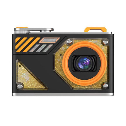 Glitter Sand Design 64MP HD Digital Camera with LED Fill Light & Auto Focus(black).