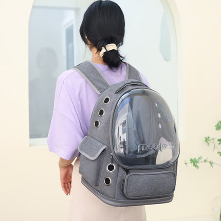 Spacious Pet Carrier with Ventilation System & Water-Resistant Design(green).