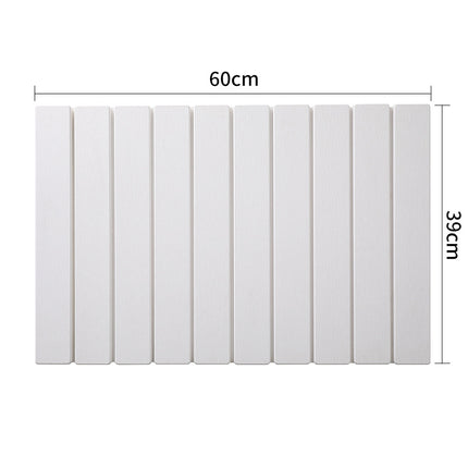 Collapsible Diatom Mud Bath Mat - Quick Dry, Non-Slip, Odor-Free Absorbent Pad(white).