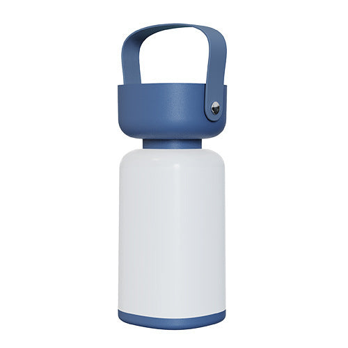 Portable LED Outdoor Camping Lantern - USB Rechargeable, 1200mAh Battery, Emergency Light(blue).