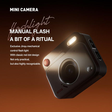Mini Retro Keychain Camera - 48MP Photos, 1080P HD Video with Built-in Filters & Flash(green).