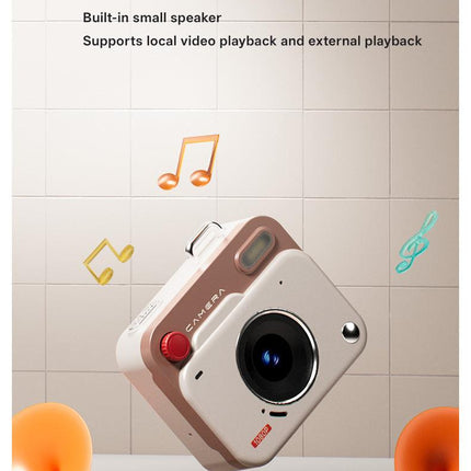 Mini Retro Keychain Camera - 48MP Photos, 1080P HD Video with Built-in Filters & Flash(green).