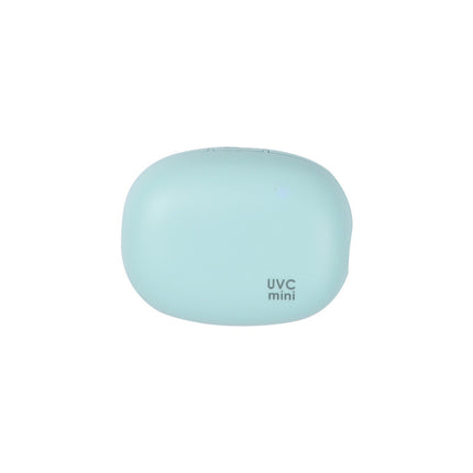 Portable UVC Toothbrush Sterilizer Case - 5-Minute Automatic Sanitizer, USB-C Rechargeable(green).