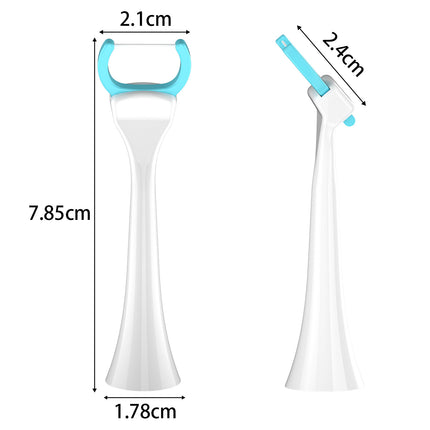 2-in-1 Sonic Electric Toothbrush & Power Flosser Kit - 3 Modes, 31000VPM, IPX7 Waterproof, with Travel Case(white+50pcs dental floss replacement heads).