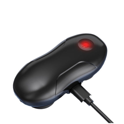 Smart Anti-Snoring Throat Massager - AI-Powered Vibration Sleep Aid, USB-C Rechargeable & Portable(black).