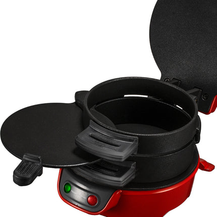 Quick & Easy Multi-Layer Sandwich & Burger Maker with Egg Cooker Plate(Orange).