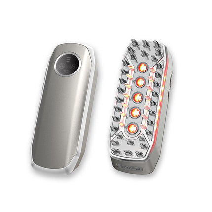 Advanced 4-in-1 Hair Growth Comb with LLLT, RF, EMS & Vibration Massage(White).