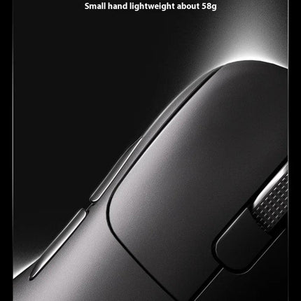 Tri-Mode Wireless Gaming Mouse with 8000Hz Polling Rate, PAW3950 Sensor & Magnetic Charging Dock(White).