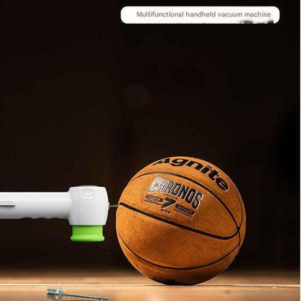 Multi-Function Handheld Vacuum Sealer & Inflator with LED Display - For Food Storage, Jars, Bags & Balls(white).
