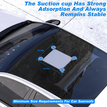 White Heavy-Duty Suction Cup Mount for Starlink Mini - All-Weather Car, RV & Boat Bracket.