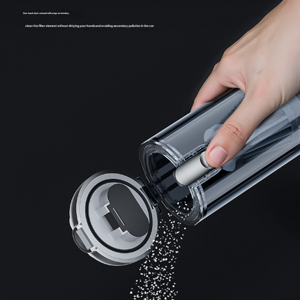 Silver and Purple 4-in-1 Cordless Handheld Vacuum Cleaner - Powerful 16KPa Suction with Brushless Motor, Blower & Air Pump.