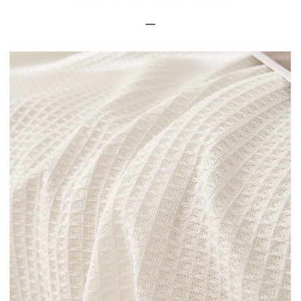 Black and white Ball Pattern Soft Waffle Weave Throw Blanket - Boho Style Cotton Blend Sofa Cover with Fringe 180x180cm.