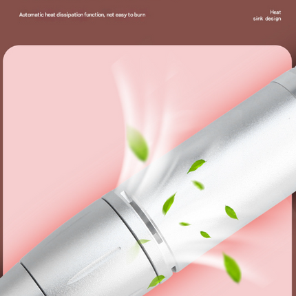 Pink Professional Rechargeable Nail Drill Machine - 45000RPM Portable E-File Kit for Acrylic, Gel, Polishing & Manicure.