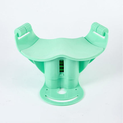 Green Ergonomic Pelvic Floor & Glute Trainer - Home Workout Equipment for Hips and Inner Thighs.