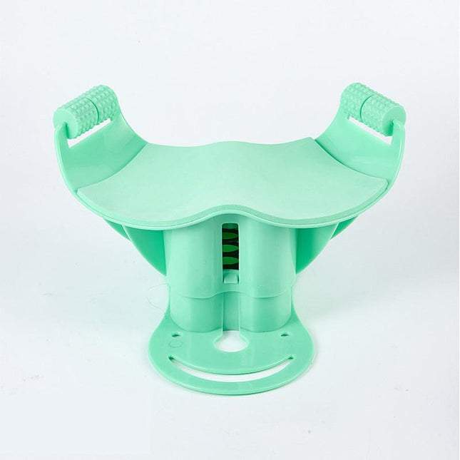 Green Ergonomic Pelvic Floor & Glute Trainer - Home Workout Equipment for Hips and Inner Thighs.