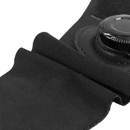 Black Adjustable Thumb Brace with Dial System - Wrist & Thumb Stabilizer for Pain Relief.