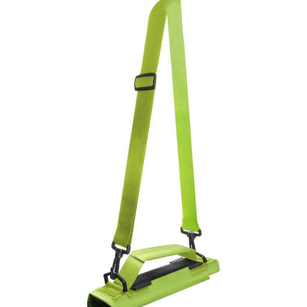 Green Compact Golf Club Carrier - Lightweight Sunday Practice Bag for Driving Range.