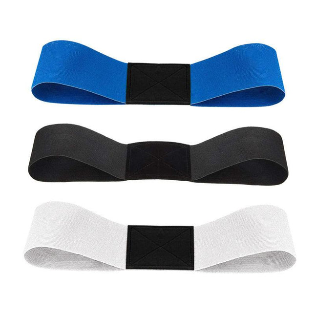 Black Golf Swing Trainer Arm Band - Simple Posture Corrector for Improved Alignment & Connection.
