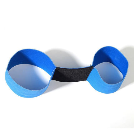 Black Golf Swing Trainer Arm Band - Simple Posture Corrector for Improved Alignment & Connection.