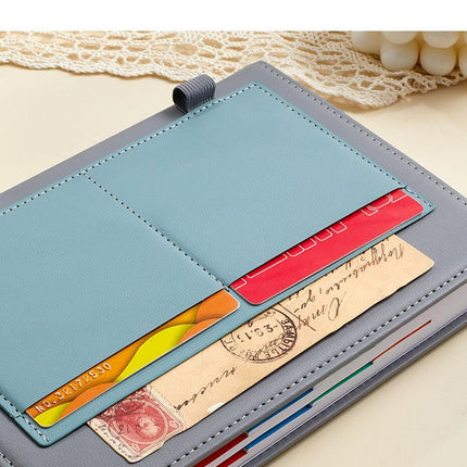 Pink A5 PU Leather Agenda for Productivity & Time Management-Undated Daily & Hourly Planner Pro.