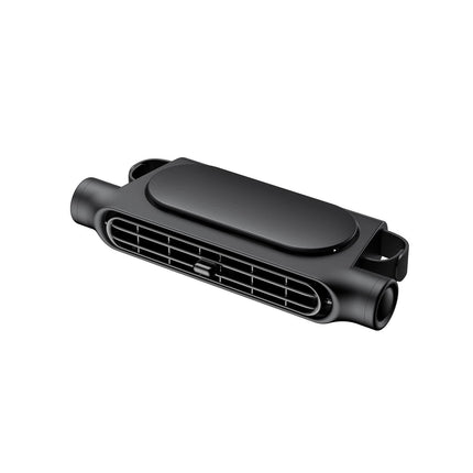 Black Car Seat Back Headrest Fan USB Powered Turbine Cooling Fan with 3 Adjustable Speeds.