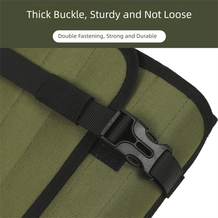 Khaki Outdoor Waterproof Leg Gaiters - Anti-Snake Bite & Scratch Protection Boot Covers - Breathable Nylon Oxford Leg Guards for Hiking Camping.