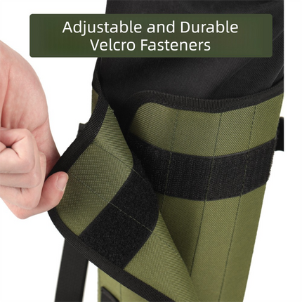 Camouflage khaki Outdoor Waterproof Leg Gaiters - Anti-Snake Bite & Scratch Protection Boot Covers - Breathable Nylon Oxford Leg Guards for Hiking Camping.