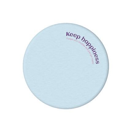 2 Pcs Blue Quick-Dry Natural Diatom Mud Coaster - Absorbent Bathroom Sink Mat for Kitchen and Washroom Use.