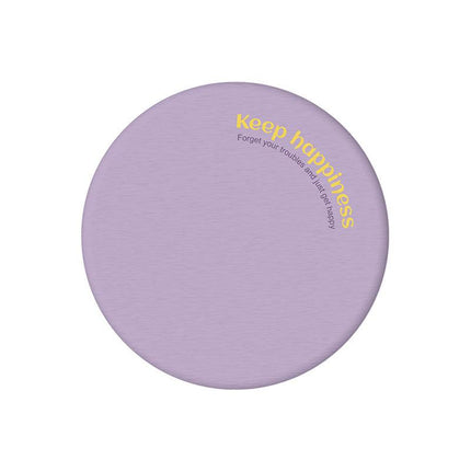 2 Pcs Purple Quick-Dry Natural Diatom Mud Coaster - Absorbent Bathroom Sink Mat for Kitchen and Washroom Use.