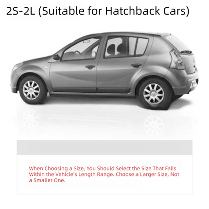 Silver 2L Universal Car Cover – 170T Taffeta Fabric, All-Weather Protection for Cars(4300×1800×1600MM).