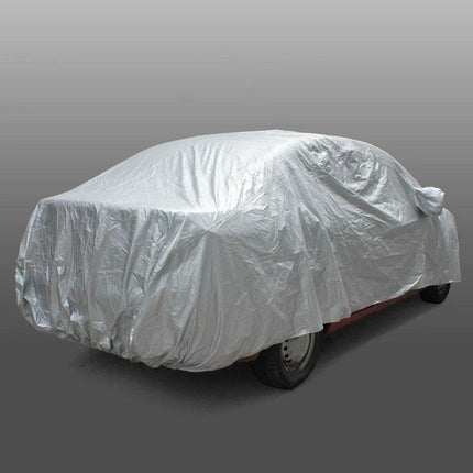 Silver 3S Universal Car Cover – 170T Taffeta Fabric, All-Weather Protection for Cars(4100×1700×1500MM).