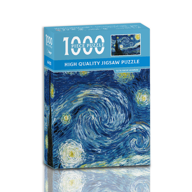 Starry Sky 1000-Piece Jigsaw Puzzle – High-Quality Artistic Puzzle for Adults, Stress Relief & Mental Exercise（66-025）.