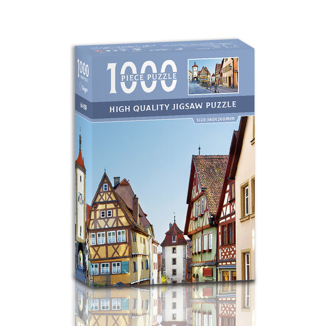 Austrian town 1000-Piece Jigsaw Puzzle – High-Quality Artistic Puzzle for Adults, Stress Relief & Mental Exercise（66-030）.