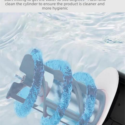 Dark Grey Compact Home Cold Drink & Ice Cream Maker – Multi-Functional Slush, Milkshake, Coffee, Cocktail & Ice Cream Machine with Auto-Clean Function (AU Plug).