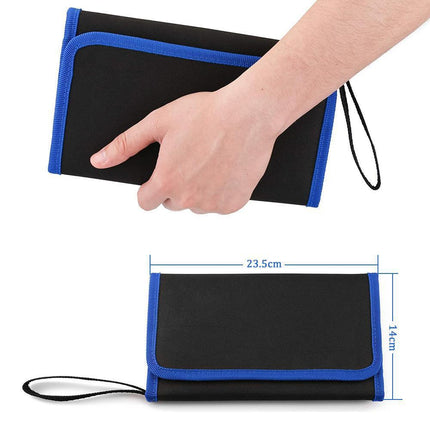 Professional 142-in-1 Precision Screwdriver Repair Tool Kit in Portable Oxford Bag(blue).