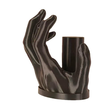 Creative Hand-Shaped Toilet Paper Holder - Unique Wall-Mounted Design.