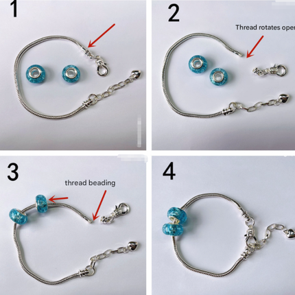 Gold Christmas Advent Calendar DIY Jewelry Kit - 24 Surprises with Gold-Tone Charm Bracelet & Necklace.