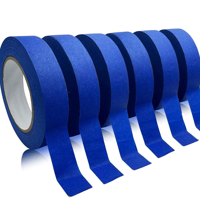 (10-Pack) Professional Blue Painter's Tape  - 14-Day Clean Removal, UV Resistant for Crisp Paint Lines.