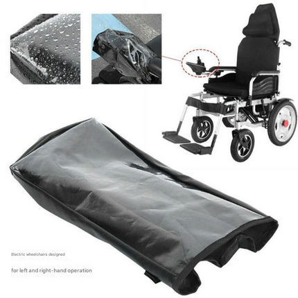 2 Pack Wheelchair Joystick Controller Cover - Transparent, Waterproof & Windproof.