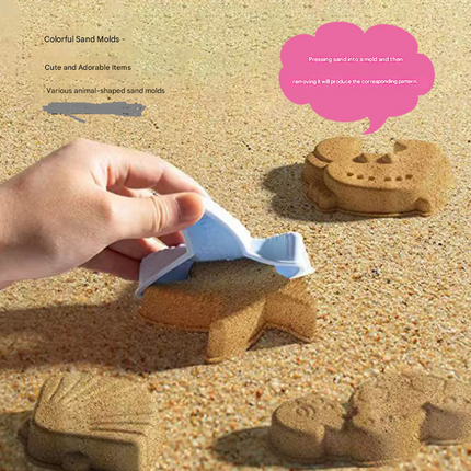 Silicone Beach Sand Shovel - Durable & Flexible Outdoor Play Tool.