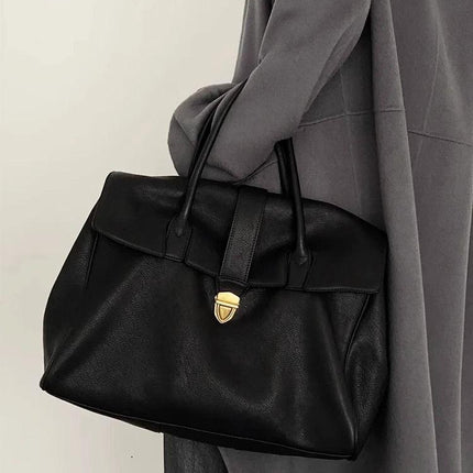 Sophisticated Ladies' Briefcase Tote Bag - High-End Business & Everyday Handbag (36x17.5x28 cm).
