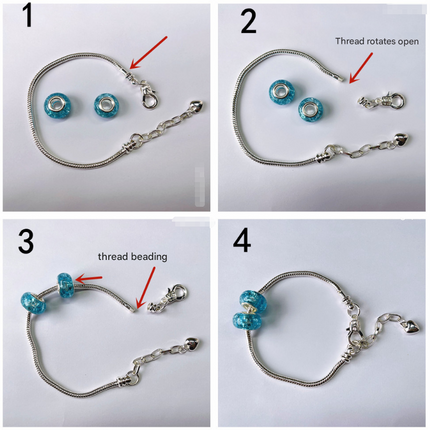 93 Piece DIY Charm Bracelet and Necklace Making Kit for Girls Creative Jewelry Craft Set with Rainbow Beads and Silver Pendants Ideal Kids Gift.