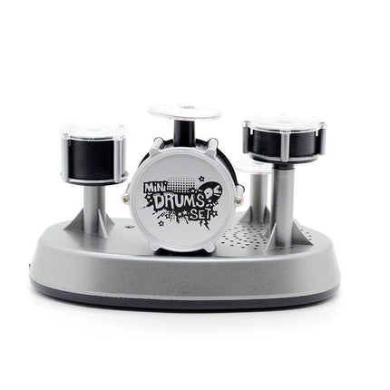 Mini Electronic Finger Drum Set Touch Sensitive Desktop Percussion Toy with Light-Up Game Mode Novelty Gift for Kids and Musicians.