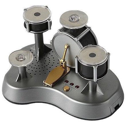 Mini Electronic Finger Drum Set Touch Sensitive Desktop Percussion Toy with Light-Up Game Mode Novelty Gift for Kids and Musicians.